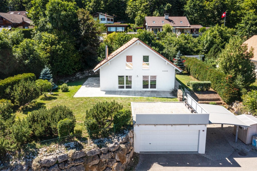 Belle villa avec grand jardin et vue dégagée sur les Alpes - 1