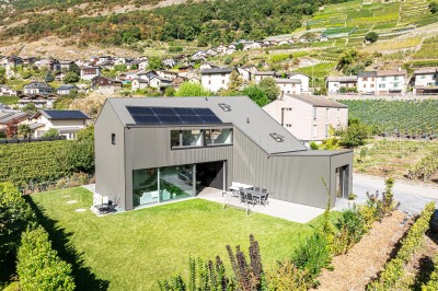 Splendide villa d'architecte avec grand jardin