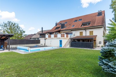 Magnifique appartement en duplex avec terrasses et piscine