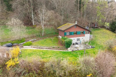 Jolie maison avec vue dégagée sur la campagne