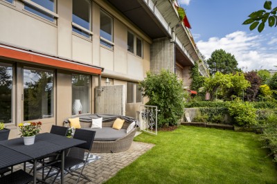 VENDU ! Charmant duplex rénové avec jardin