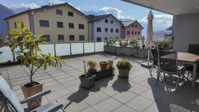 Lot de 2 appartements de 1½ et 3½ avec grande terrasse