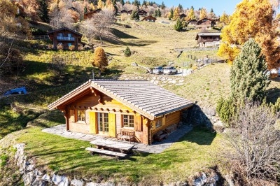 Magnifique chalet avec vue imprenable sur les Alpes