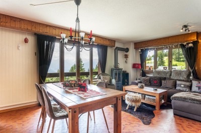 VENDU! Bel appartement avec vue imprenable sur les Alpes