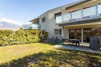 VENDU ! Bel appartement moderne avec terrasse et jardin